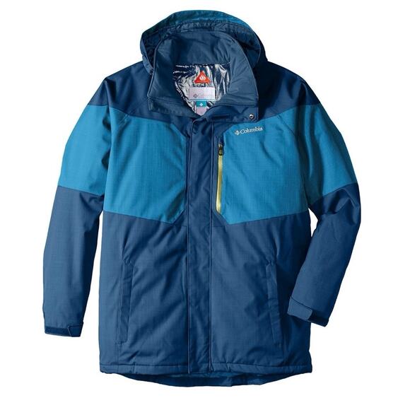 Columbia Men's Omi Heat Alpine Action Jacket blue large - Picture 1 of 5